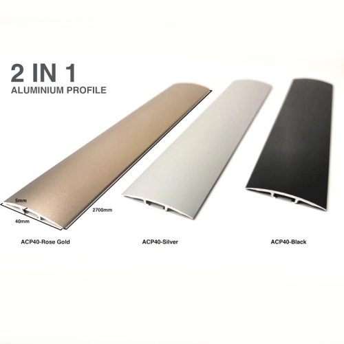 2 in 1 Aluminum Profile