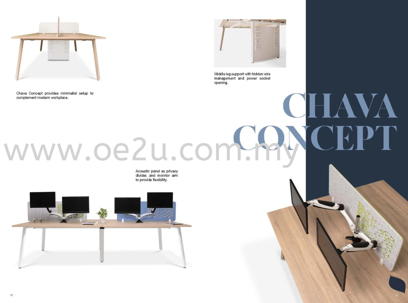 Office Workstation (UA Desking Concept)