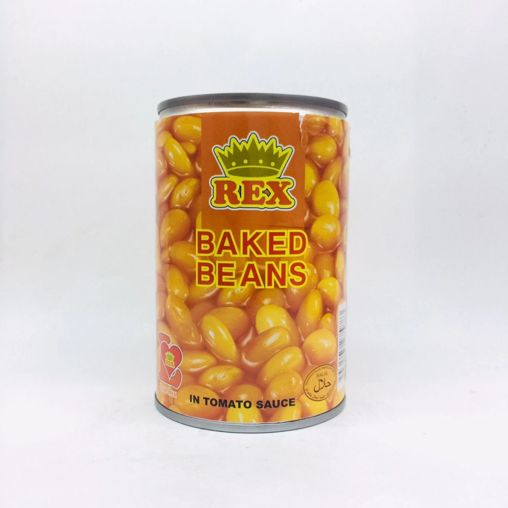 REX Baked Beans In Tomato Sauce 麗仕皇冠茄汁豆 400g
