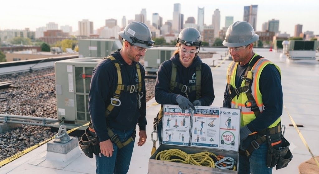 professional HVAC fall protection training guide