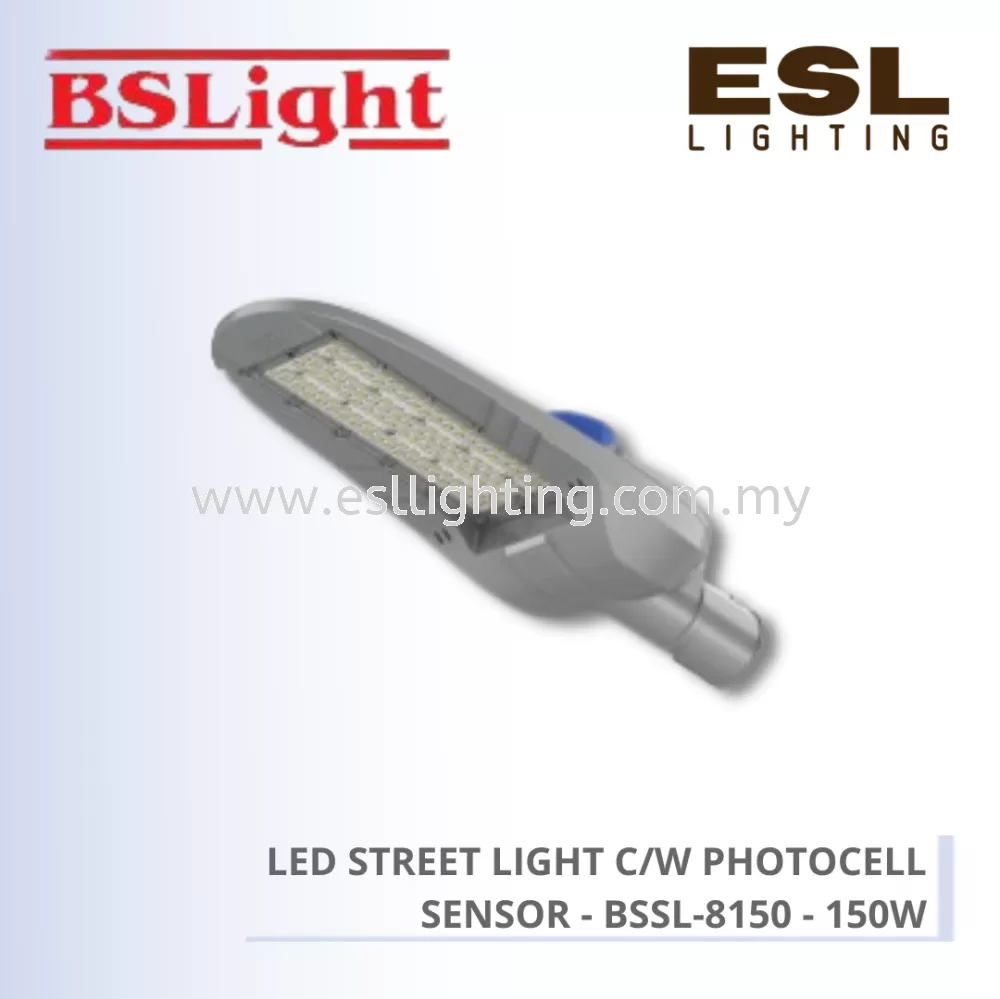 BSLIGHT LED STREET LIGHT C/W PHOTOCELL SENSOR 150W - BSSL-8150