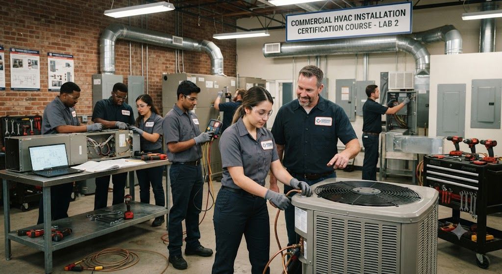 Commercial air conditioning installation course