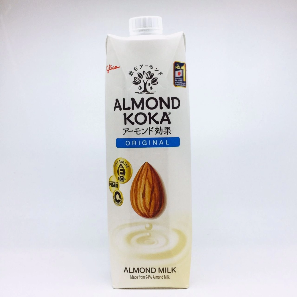 Glico Almond Koka Original  Milk日本原味杏仁果奶1L