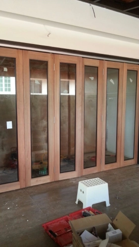 Premium Wooden Frame with Tempered Glass Door - Stylish, Durable, and Space-Saving