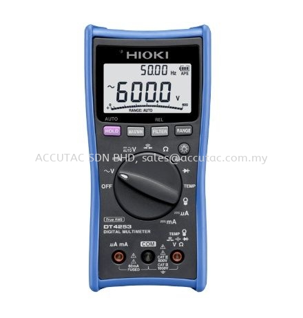 HIOKI DIGITAL MULTIMETER DT4253
