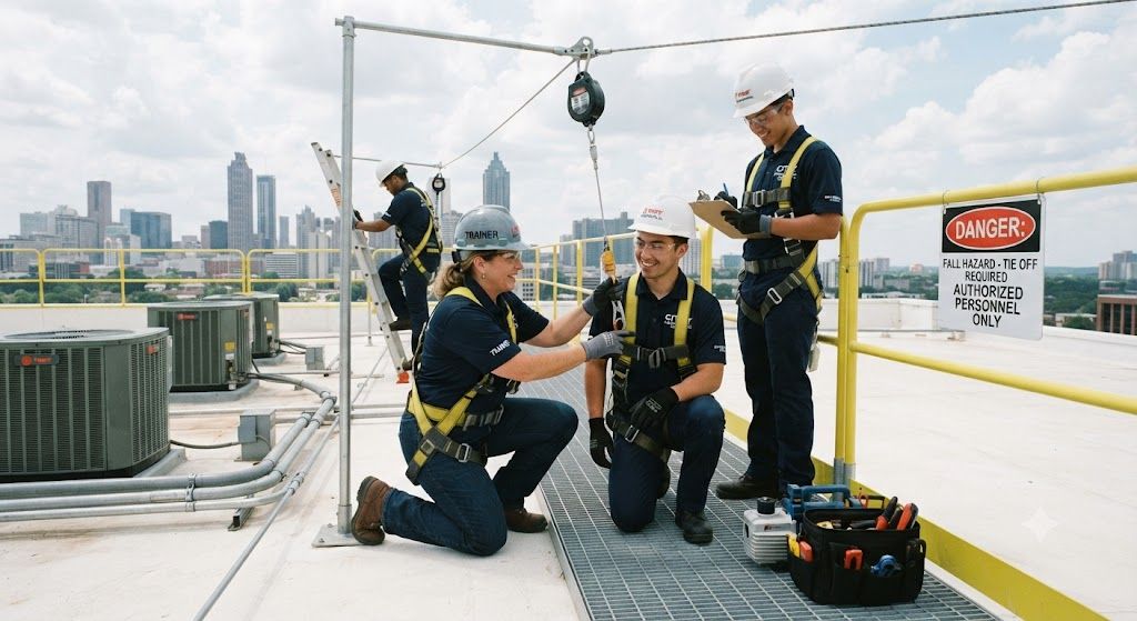 HVAC working at height safety training course