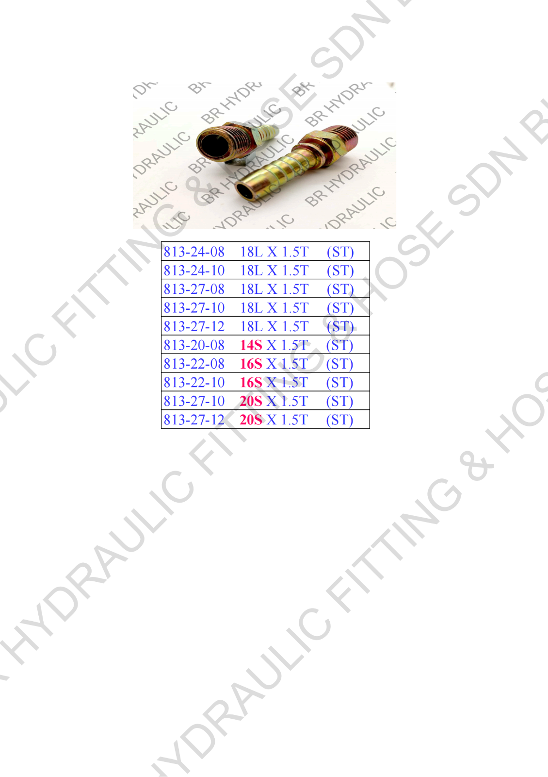 FITTING S813(SP)