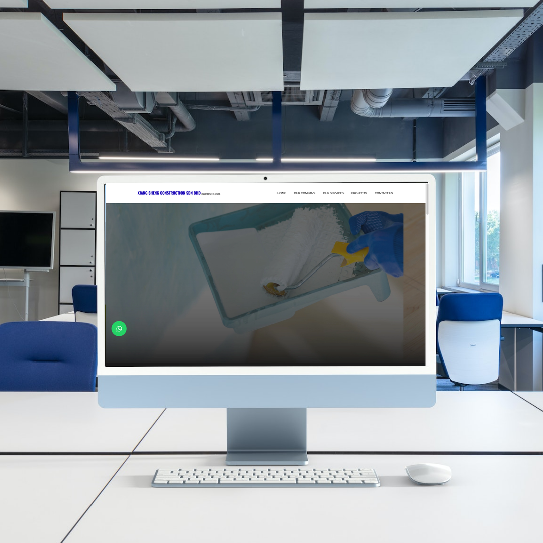 XIANG SHENG CONSTRUCTION SDN BHD Website Design & SEO Case Study | Painting Contractor in Kuala Lumpur