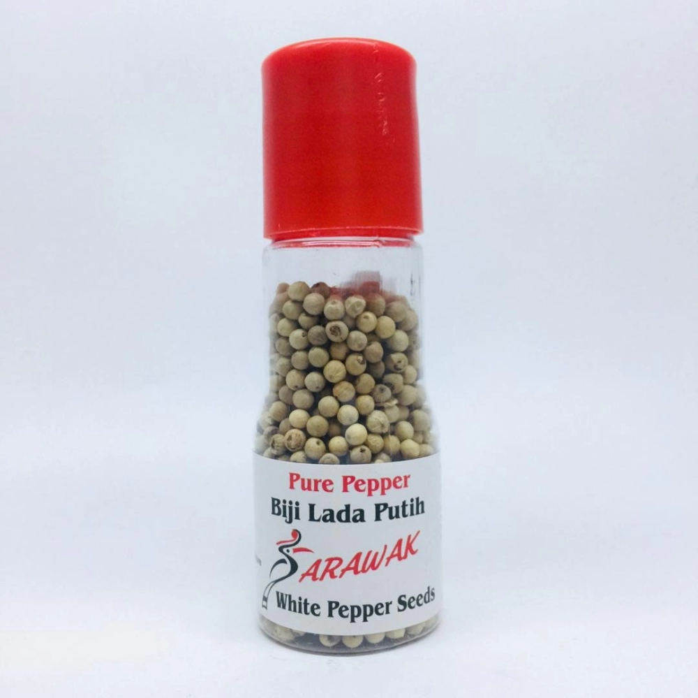 100% Pure Sarawak White Pepper Seeds砂勞越白胡椒粒50g