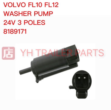 WASHER PUMP 24V 3 POLES