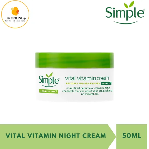 SIMPLE VITAL VITAMIN NIGHT CREAM 50ML