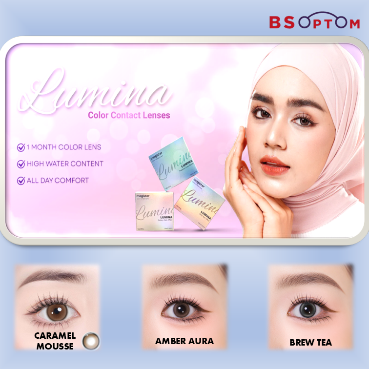 Magister Lumina Monthly Color Contact Lenses(2pcs)