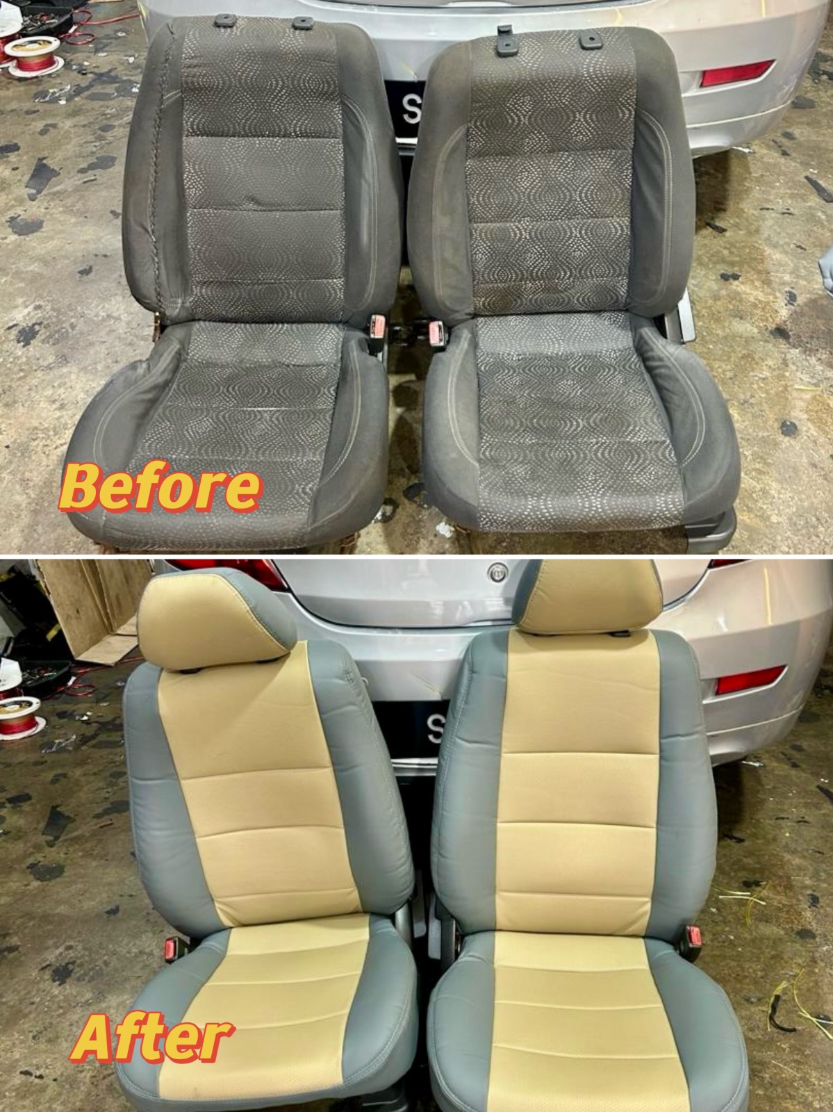 PVC SEAT CUSHION SET