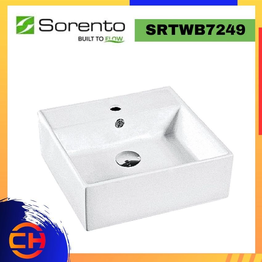 SORENTO COUNTERTOP & WALL HUNG BASINS SRTWB7249 ( L415xW415xH150mm )