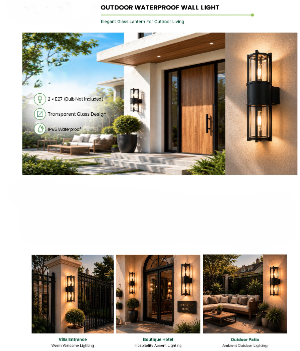 Outdoor Wall Light