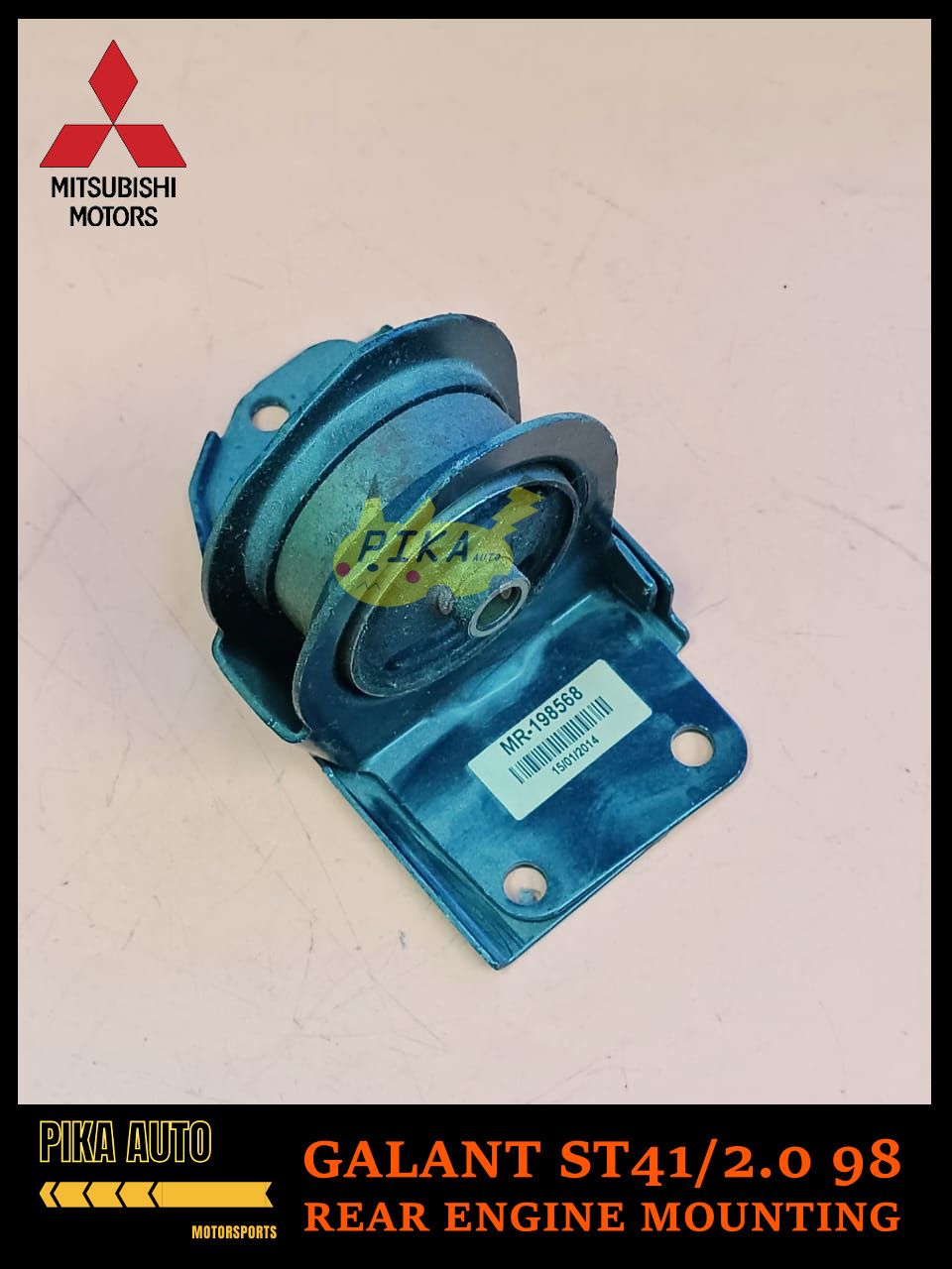 MITSUBISHI MOTORS GALANT ST41/98 REAR ENGINE MOUNTING MR-198568