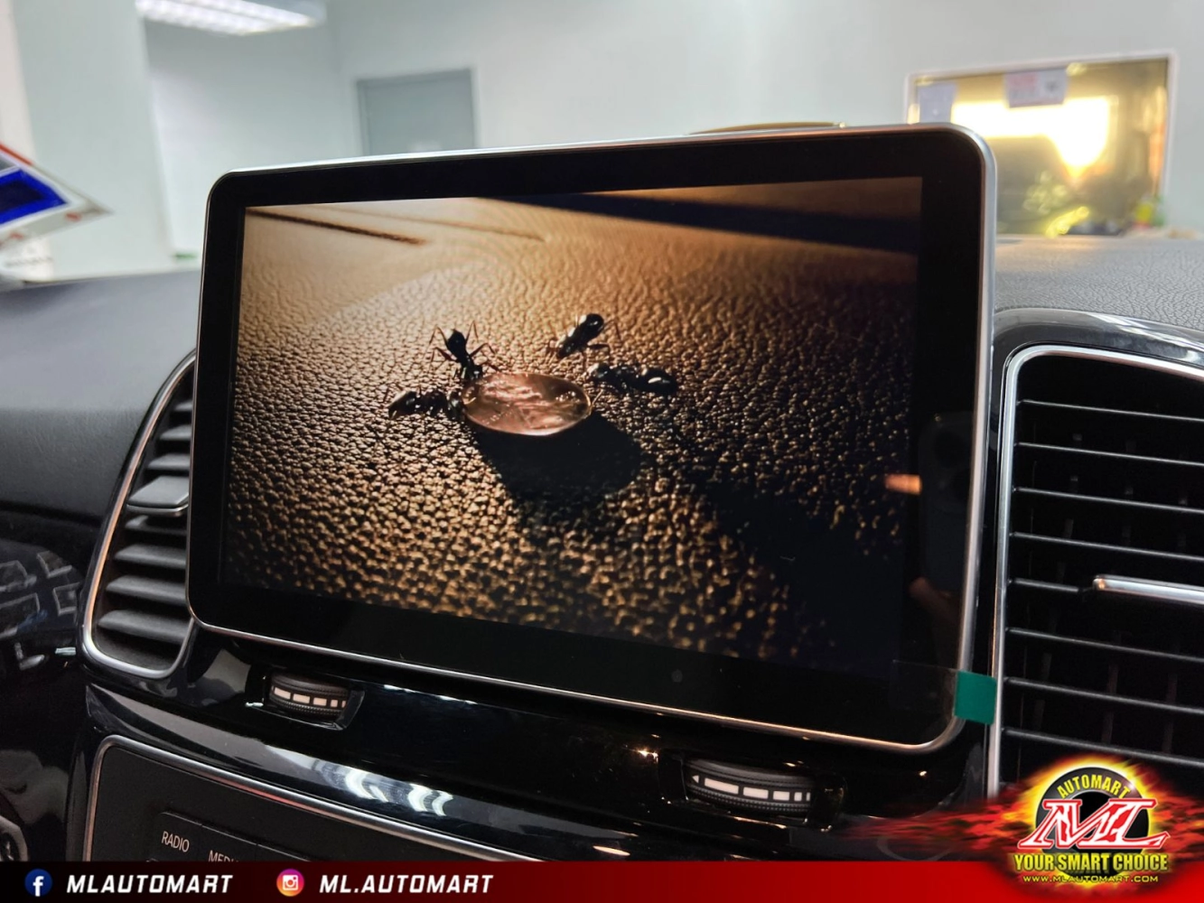 Mercedes Benz GLE Class W166 Android Monitor