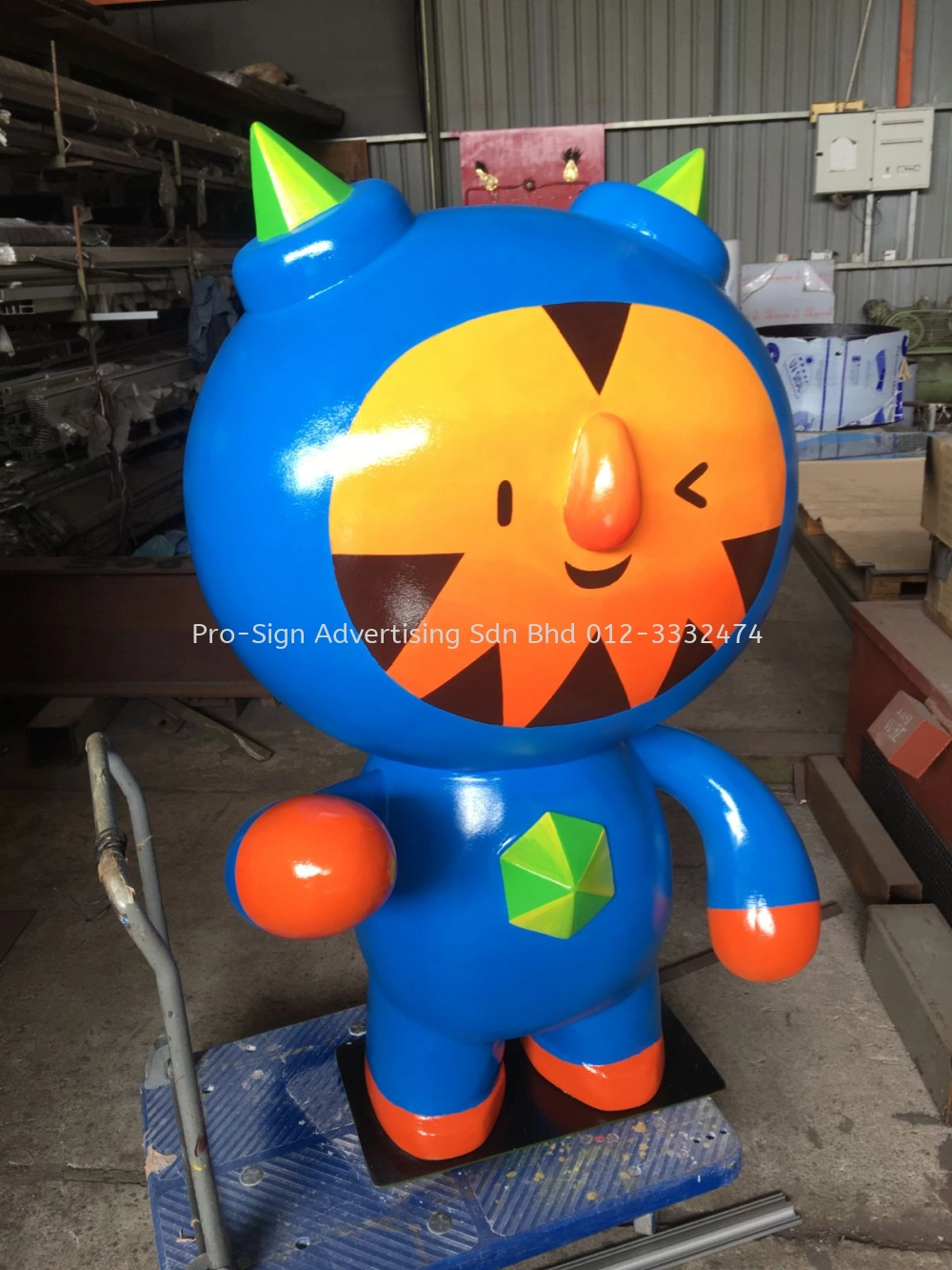 3D POLYSTYRENE SCULPTURE / MASCOT (2022)