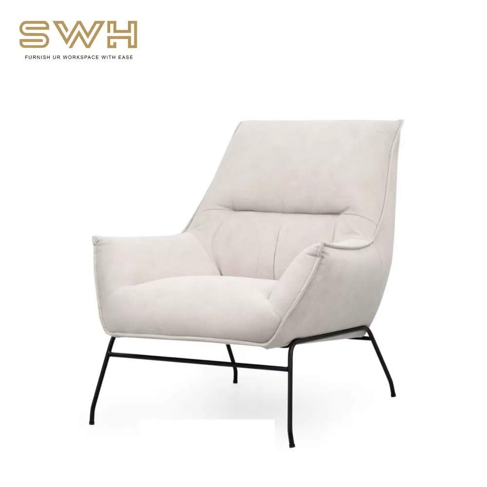 KP TEDDY Fabric Leisure Chair | Living Room Furniture