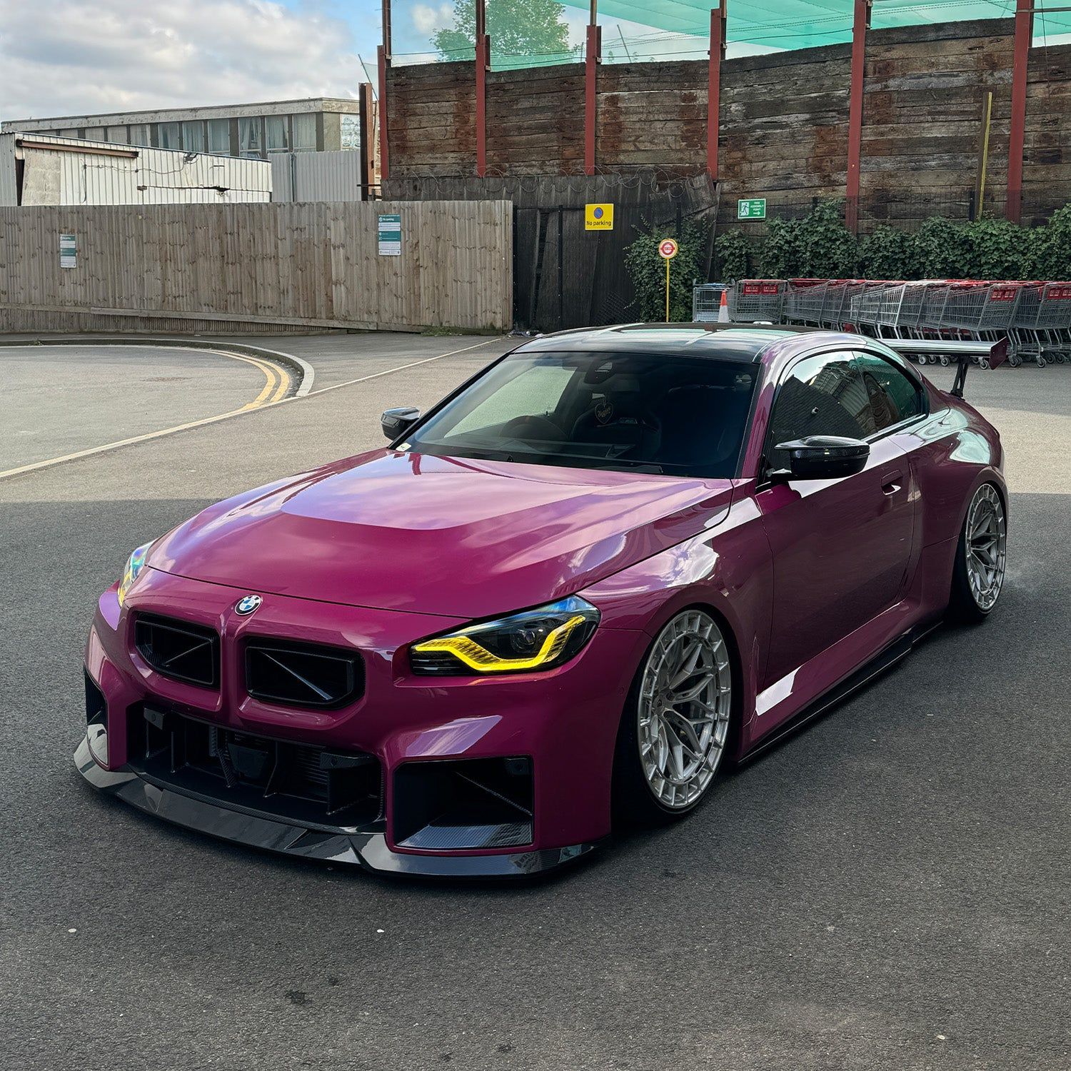 BMW M2 G87 R44 Style Carbon Fiber Aerokit Set