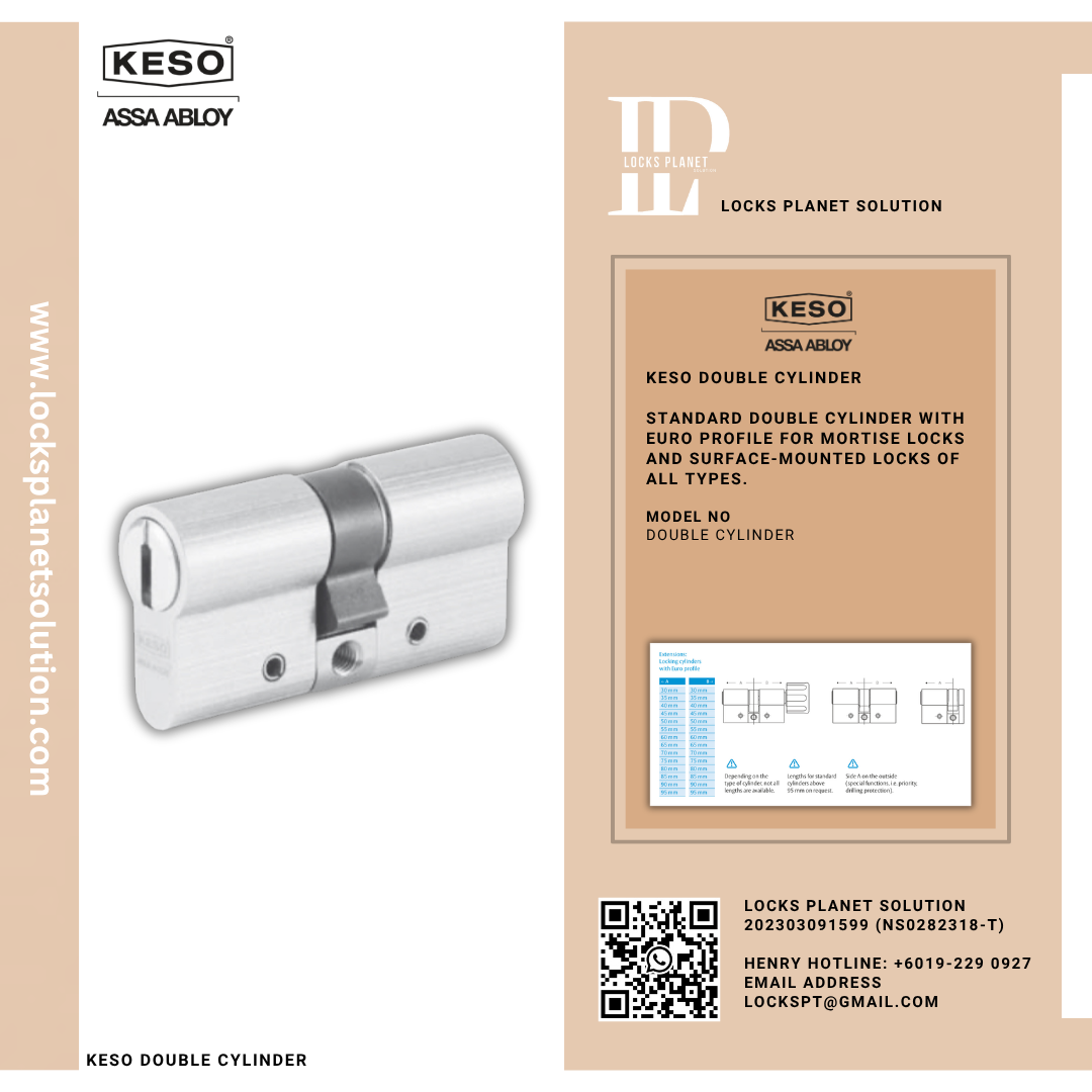 KESO DOUBLE CYLINDER