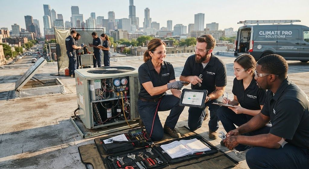 HVAC service excellence skills training