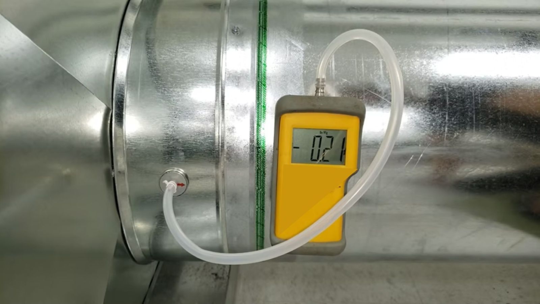 Ductwork Static Pressure Testing
