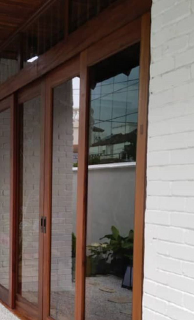 Hardwood Sliding Door