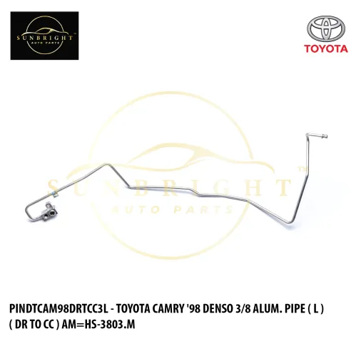 PINDTCAM98DRTCC3L - TOYOTA CAMRY '98 DENSO 3/8 ALUM. PIPE ( L ) ( DR TO CC ) AM=HS-3803.M