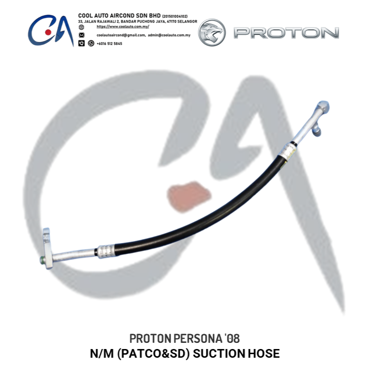 PROTON PERSONA '08 N/M (PATCO-SD) SUCTION HOSE
