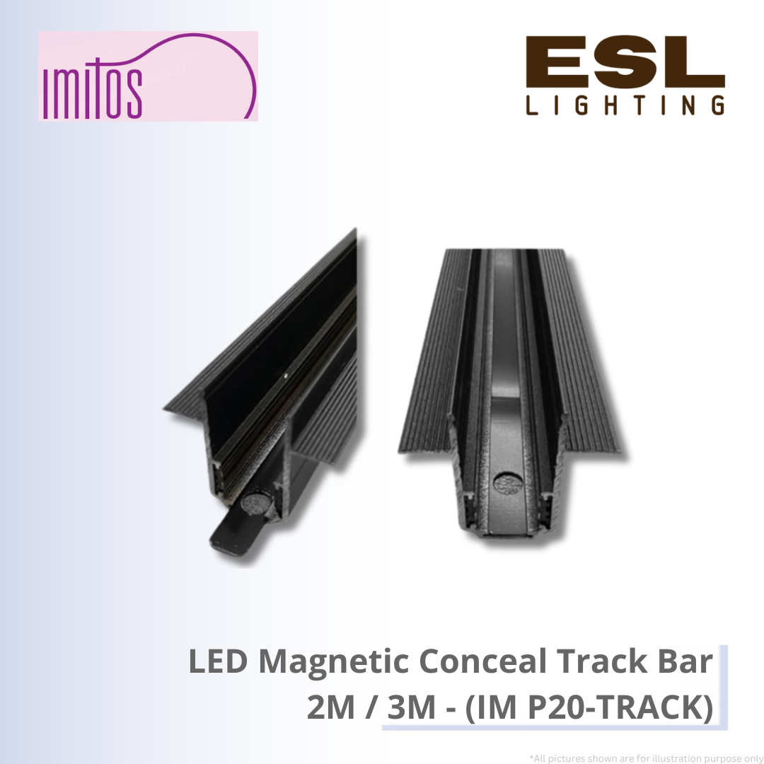 IMITOS LED Magnetic Conceal Track Bar 2M / 3M - IM P20-TRACK