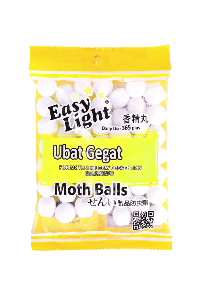 Easylight Moth Balls 200gm - White (Mothballs / Ubat Gegat)