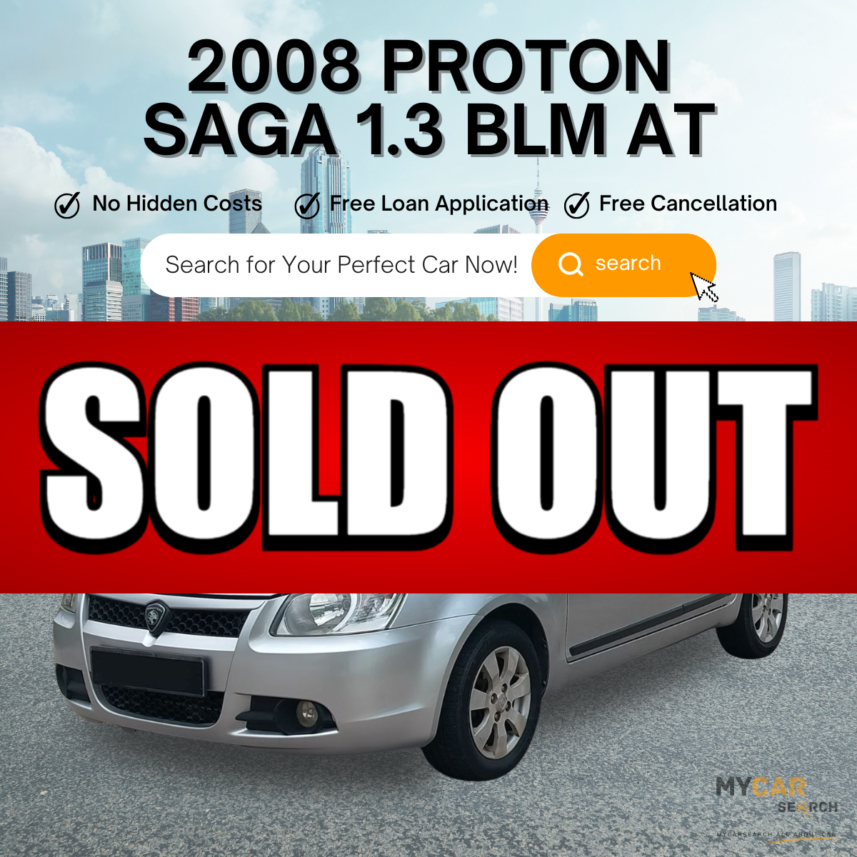 2008 PROTON SAGA BLM 1.3 AT