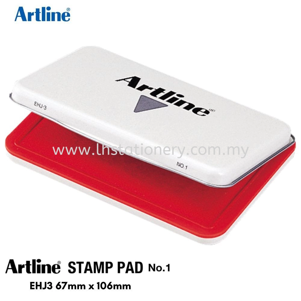 Artline Stamp Pad All Saiz & Colour 