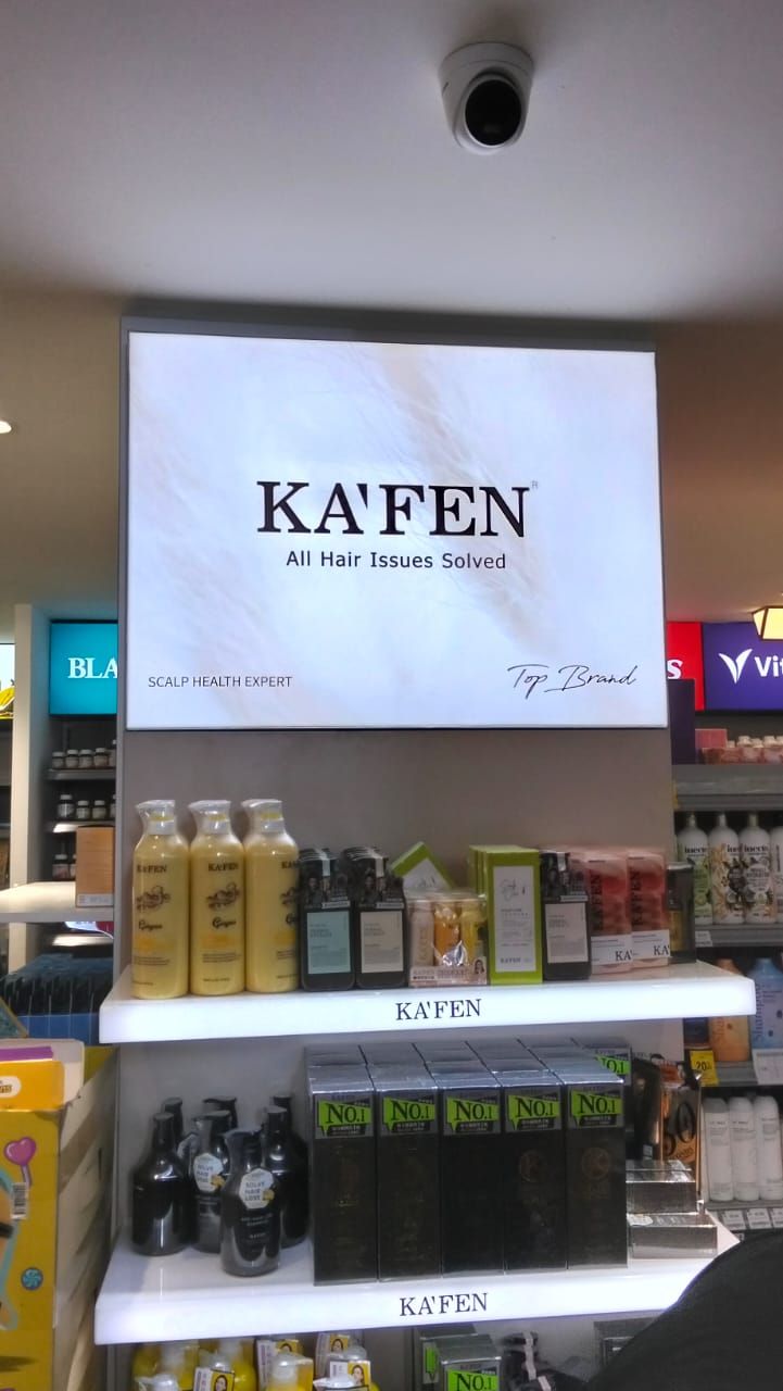 KA'FEN TENSION FABRIC LIGHTBOX INSTALLATION AT BUKIT BINTANG