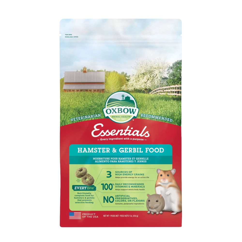 Oxbow Essentials Hamster and Gerbil Food (1lb)