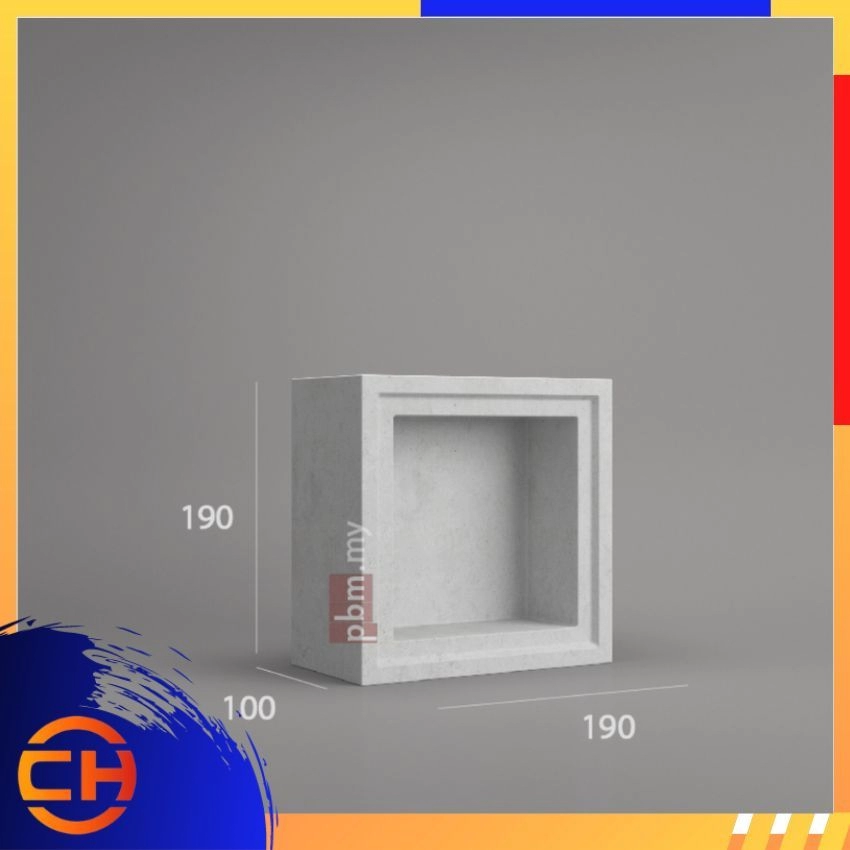 Ventilation Block - 100x190x190MM HM100.1915C