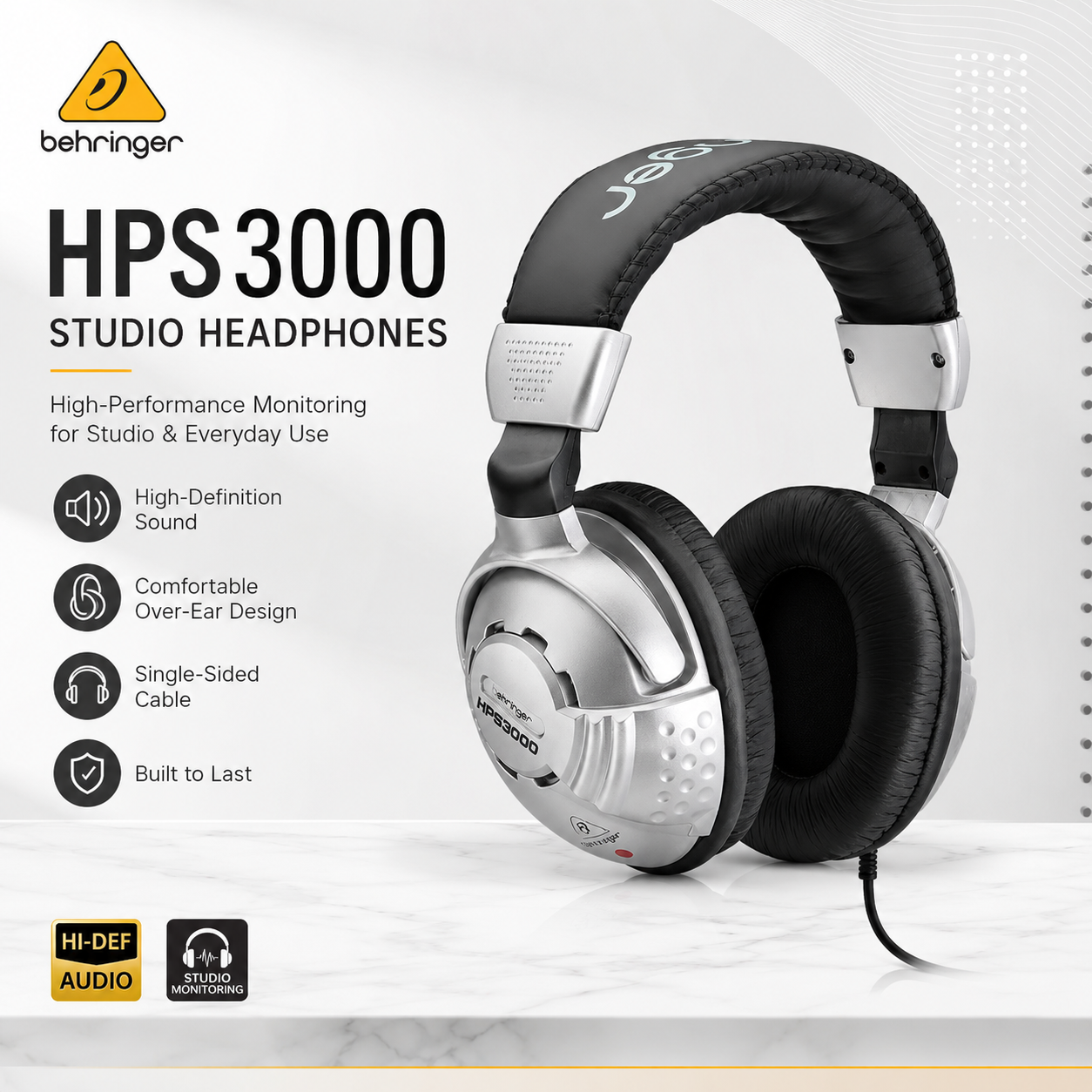 Behringer HPS3000 – Fon Kepala Studio