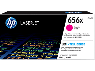 HP 656X High Yield Magenta Original LaserJet Toner Cartridge CF463X