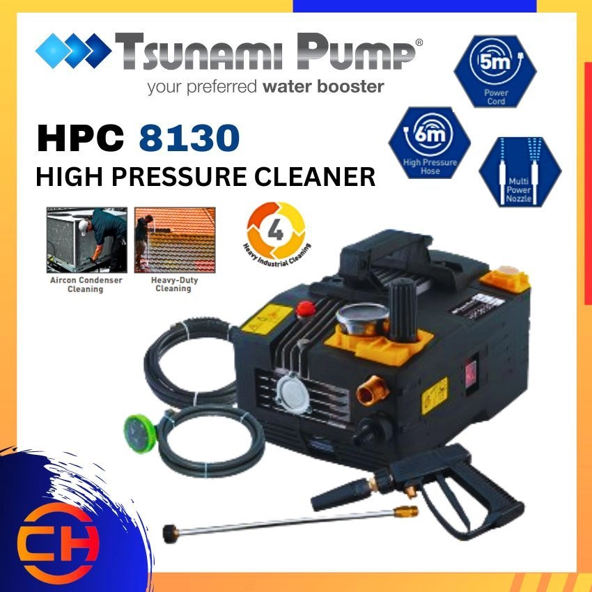 TSUNAMI PUMP HPC8130 INDUCTION MOTOR | HIGH PRESSURE CLEANER  HEAVY DUTY 