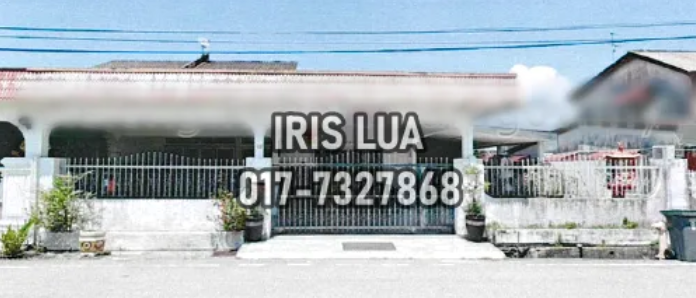 Taman Beting @1 Storey Semi Detached House Bank Lelong/Auction