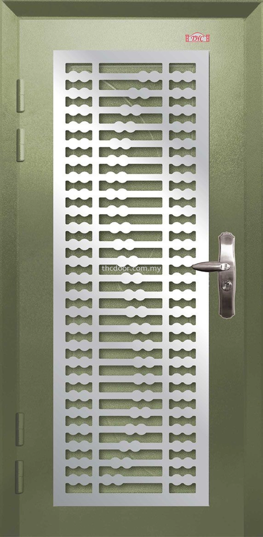 AP1-SS999 Security Door (Stainless Steel Grille)  