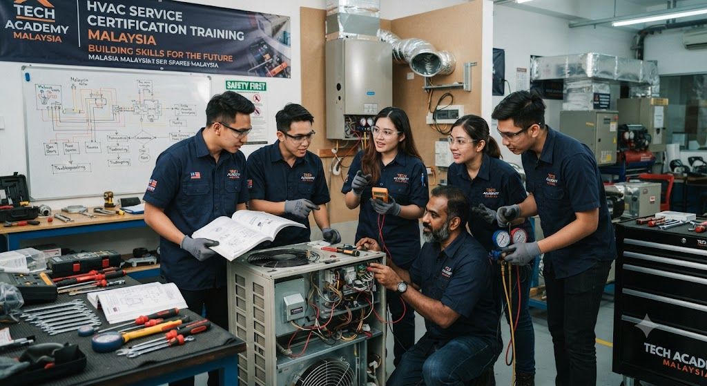 HVAC service certification training Malaysia