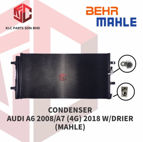 CONDENSER AUDI A6 2008/A7 (4G) 2018 W/DRIER (MAHLE)