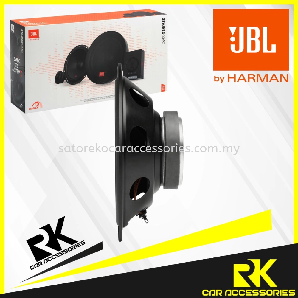 JBL Stage2 Series 604C 6.5" 2-Way Component Speaker