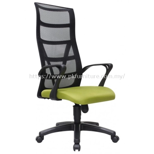 BASIC MESH CHAIR - PK-BCMC-14-H-CR-C1 - KASANO 3 HIGH BACK MESH CHAIR