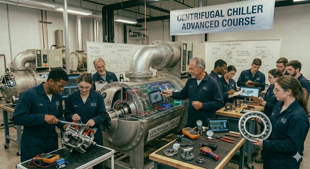 Centrifugal chiller maintenance training