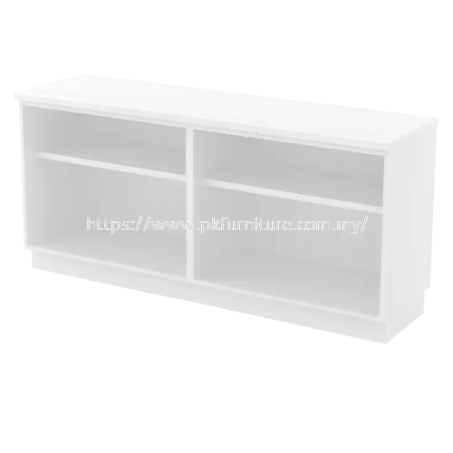 H SERIES - YOO-7160 - YOO-7180 - DUAL OPEN SHELF LOW CABINETT