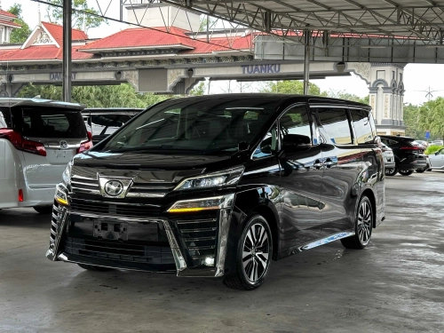 2019 Black Toyota Vellfire ZG 2.5 MPV 3 Led 33k Mileage Grade 4.5B