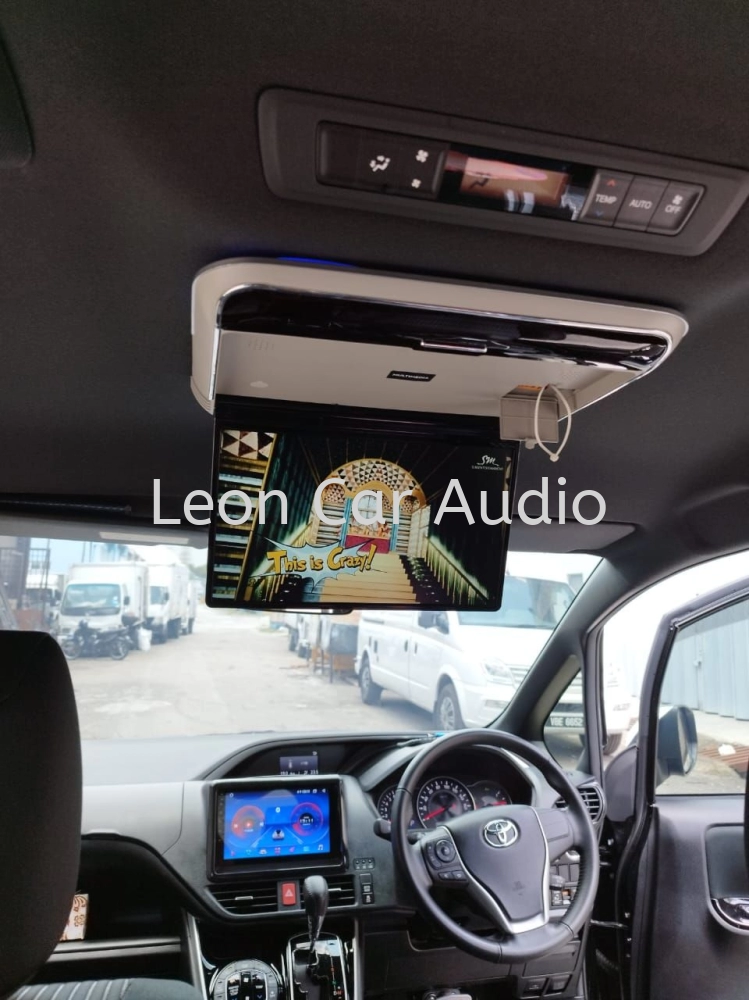 Toyota Voxy Noah R80 14" fhd hdmi usb mp4 roof led monitor